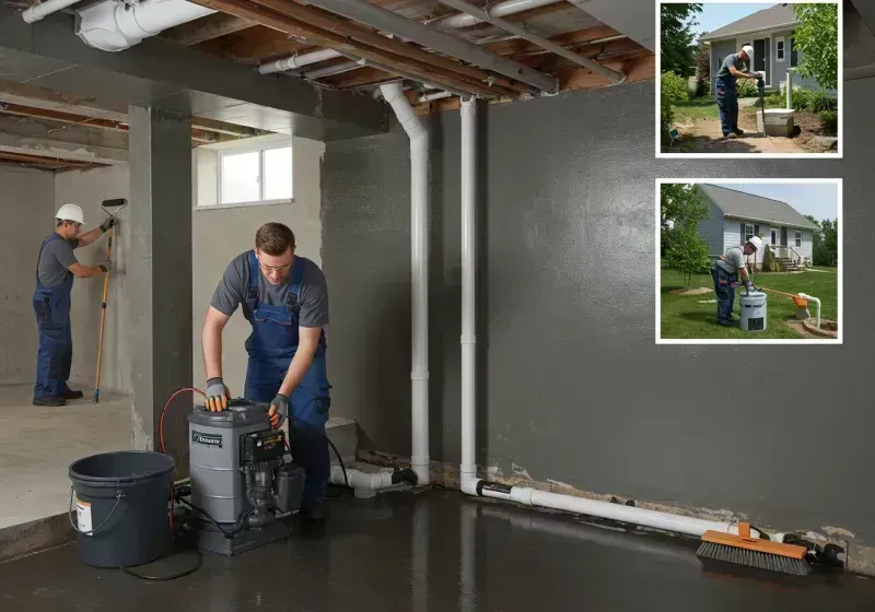 Basement Waterproofing and Flood Prevention process in Silver Lake, NC